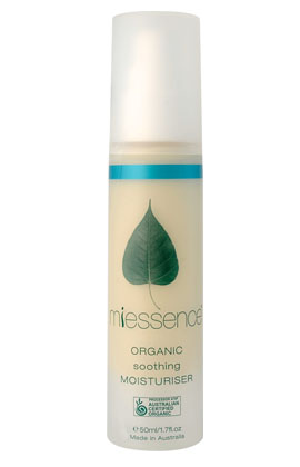 natural organic moisturiser miessence