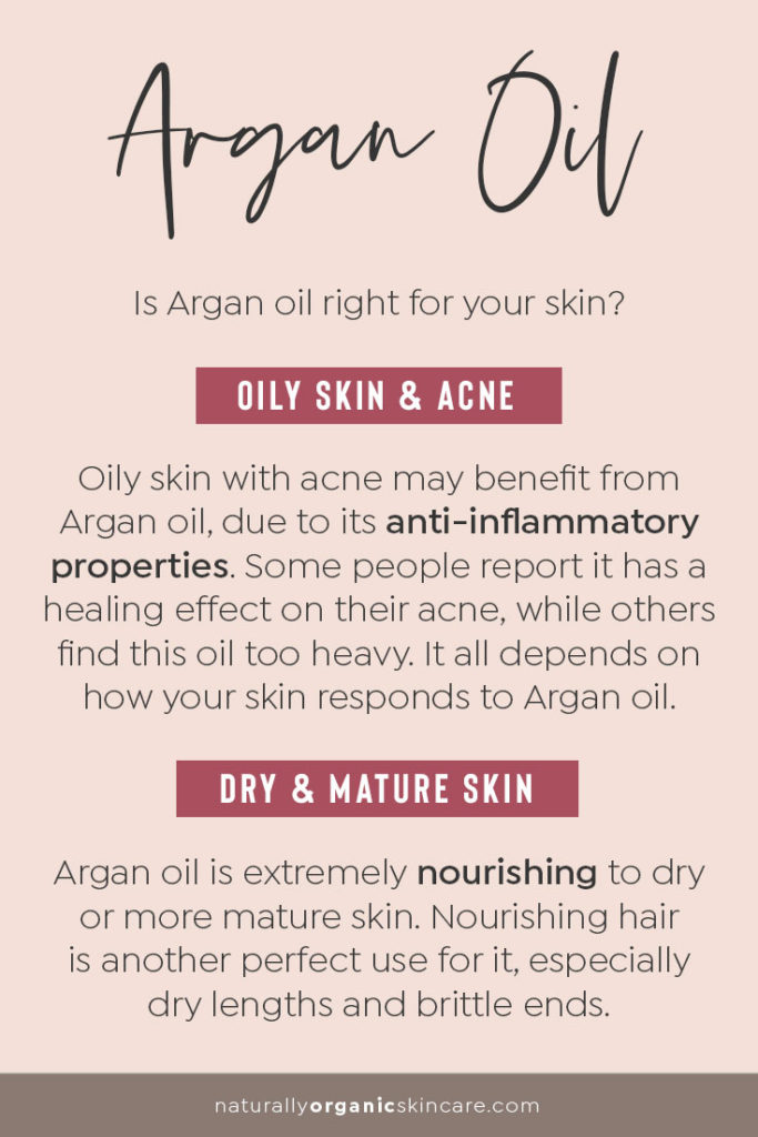 argan oil skin hair