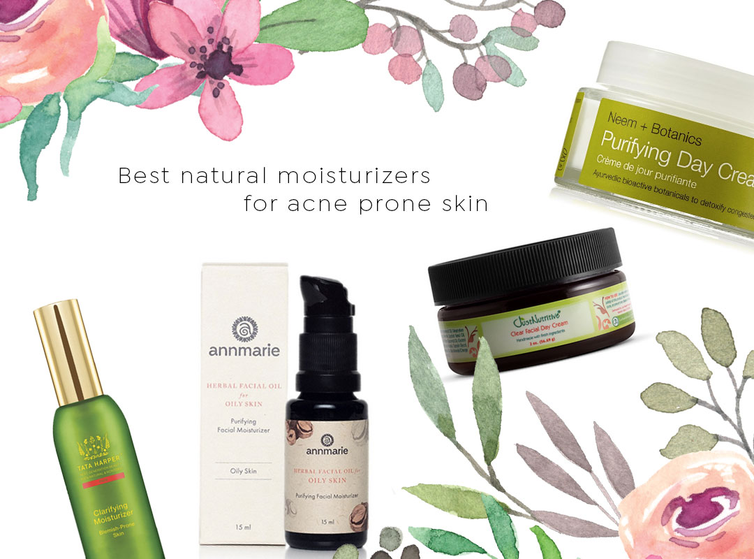 best natural moisturizer for acne prone skin