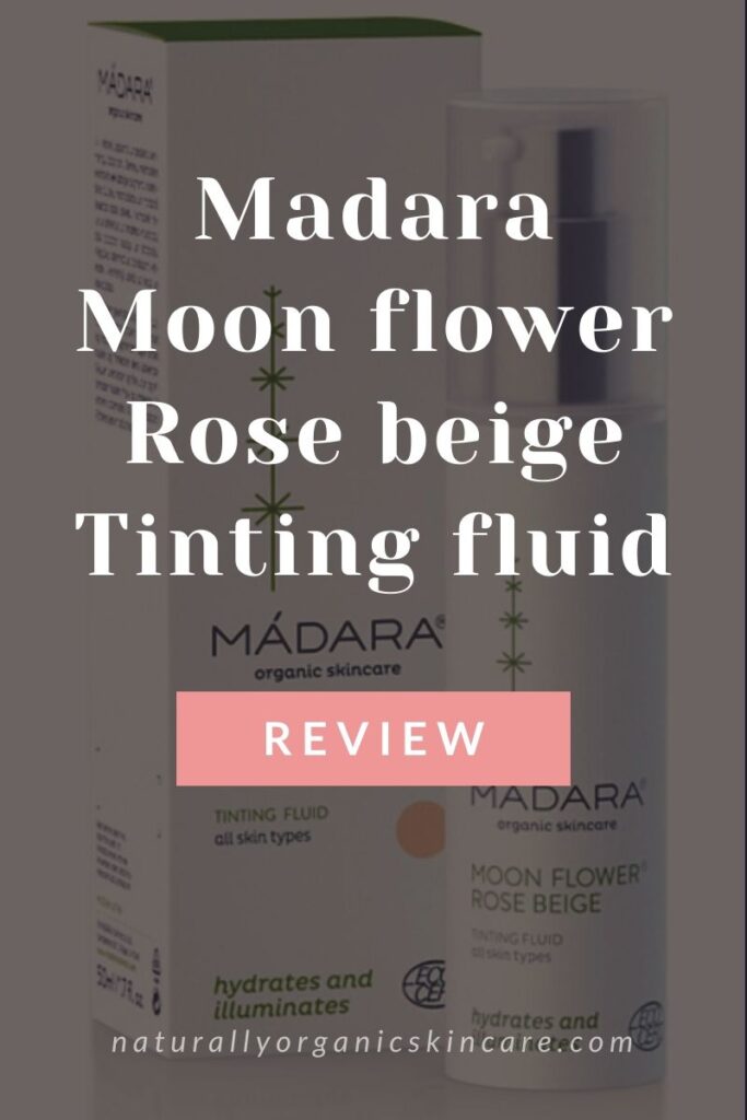 review madara moon flower rose beige tinting fluid