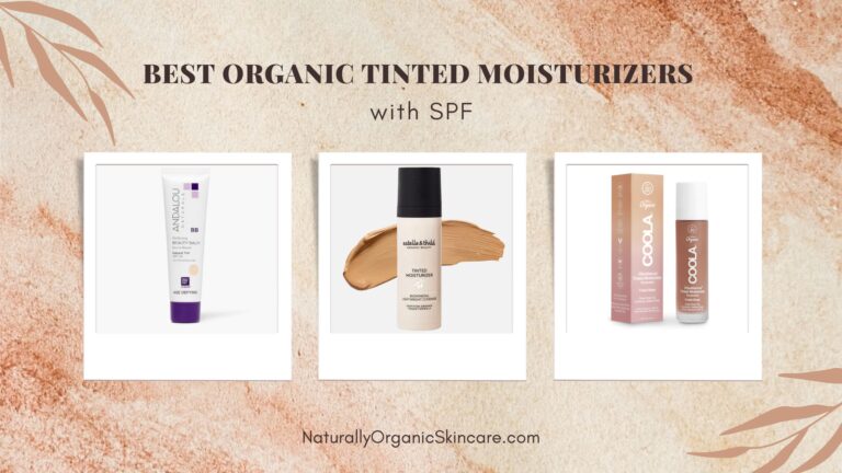 Best organic tinted moisturizer with spf