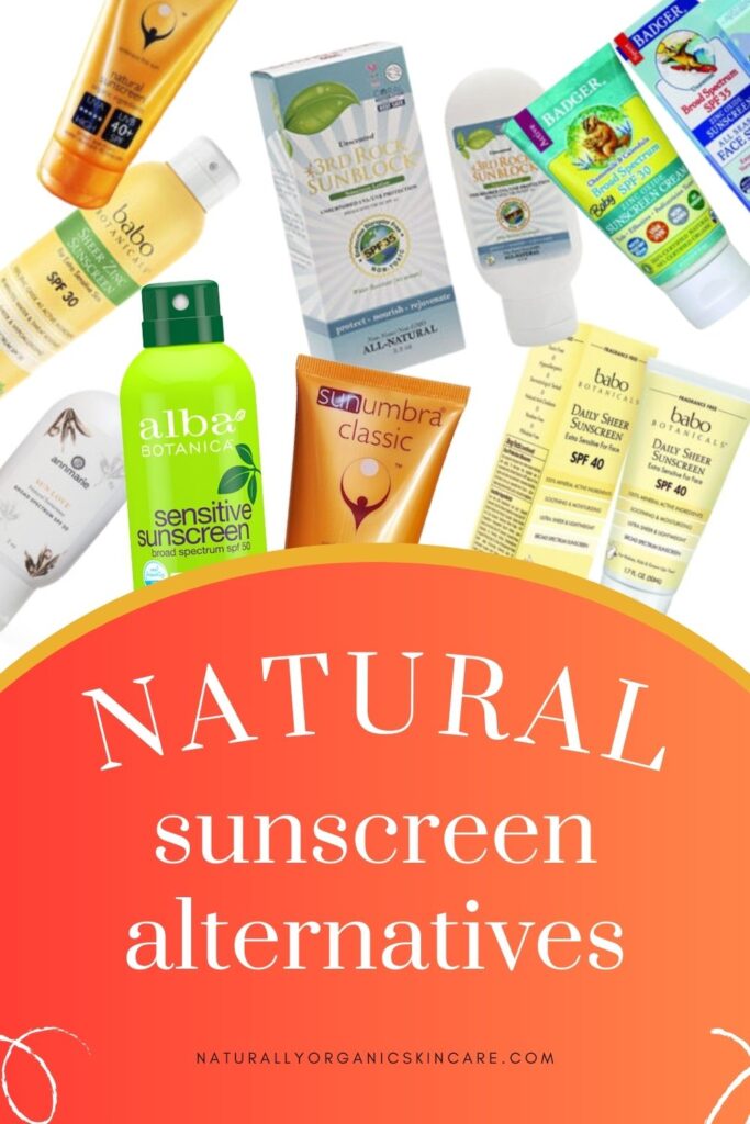 natural sunscreen alternatives