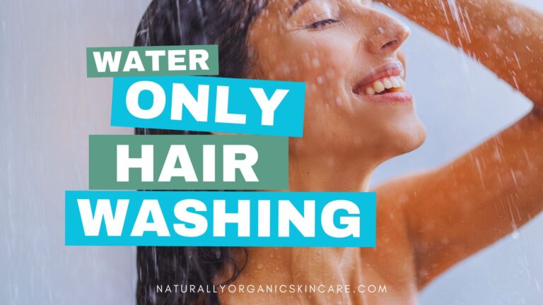 water-only hair washing